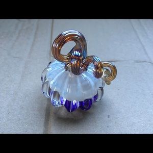 Glass pumpkin